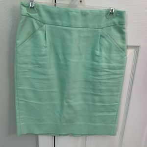 Mint Jcrew pencil skirt
